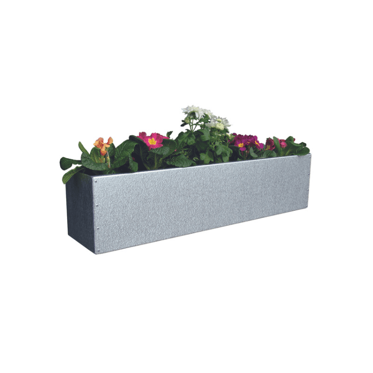 Blumenkasten verzinkt aus Metall