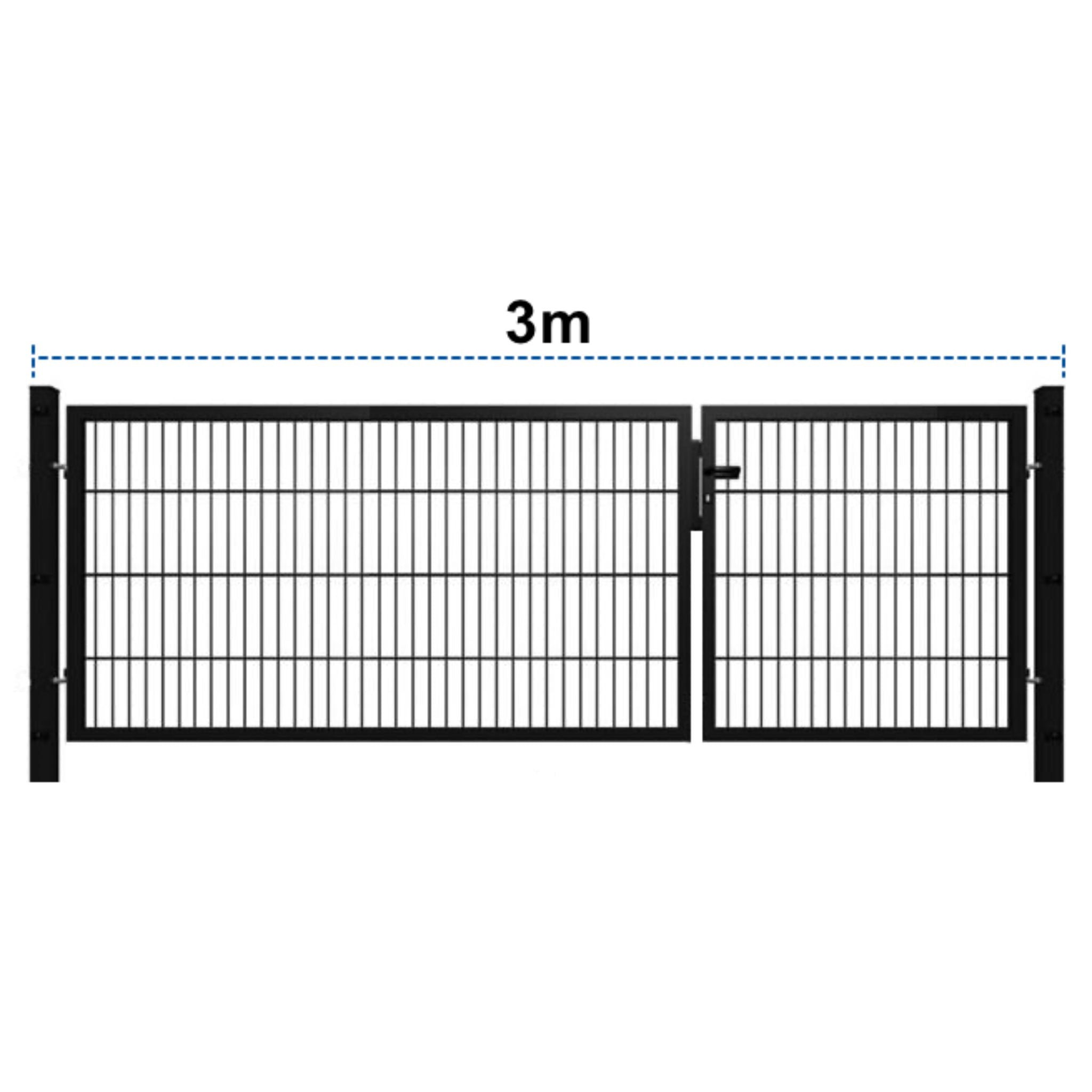 Doppeltor CLASSIC - Breite 3000mm (1000/2000mm)