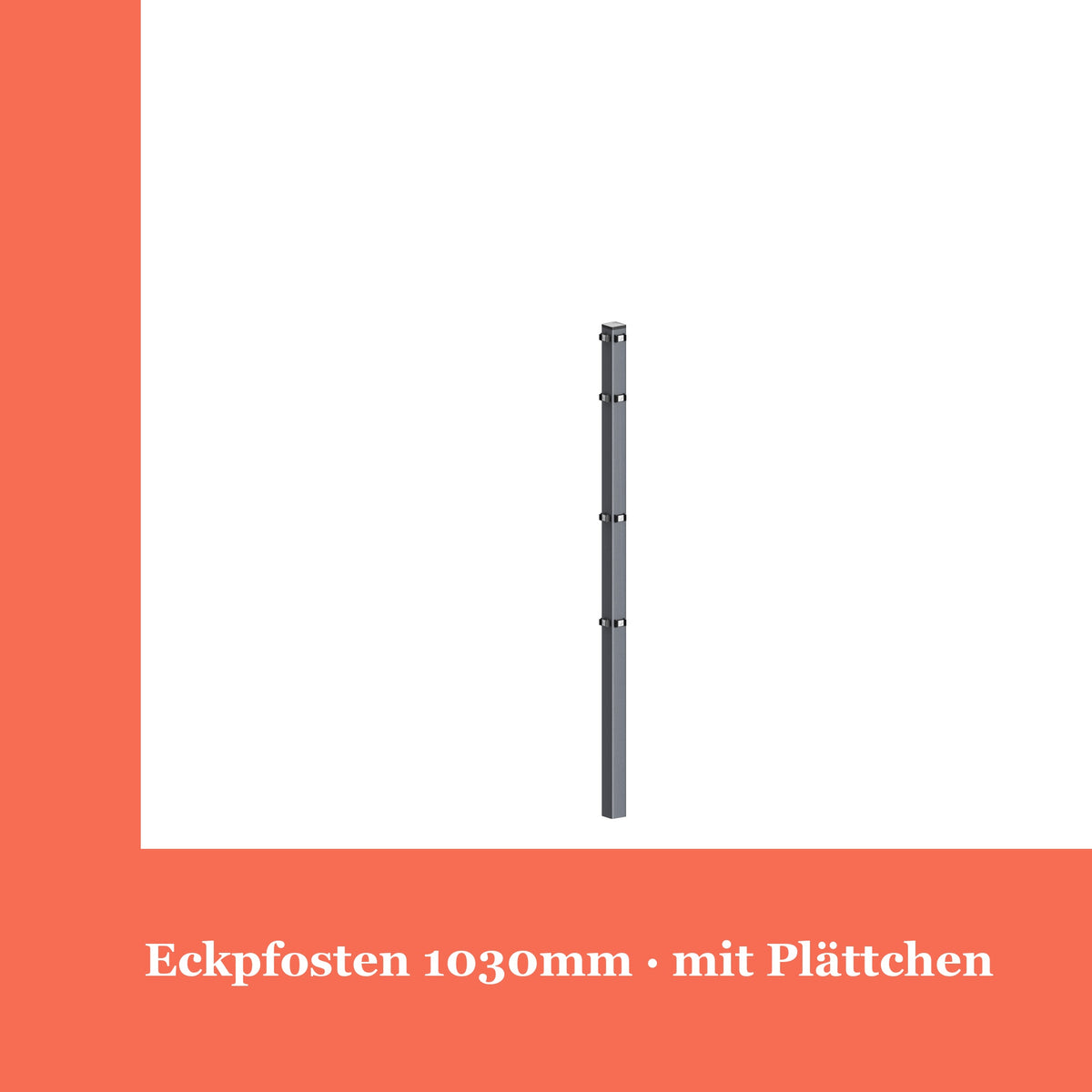 Eckpfosten 60x60mm