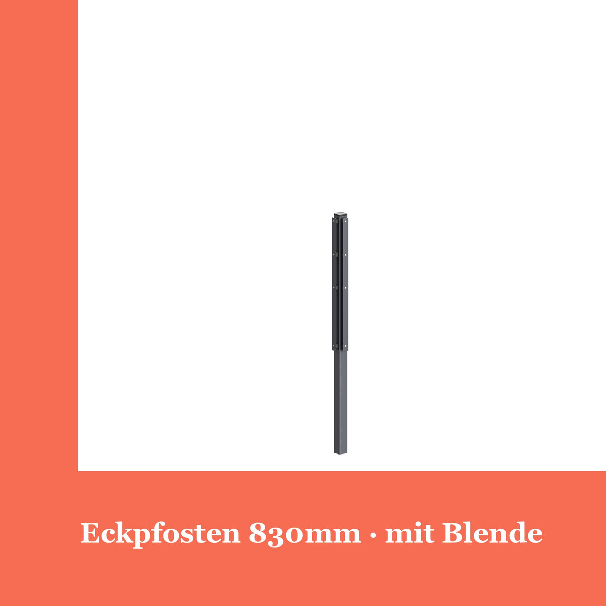 Eckpfosten 60x60mm