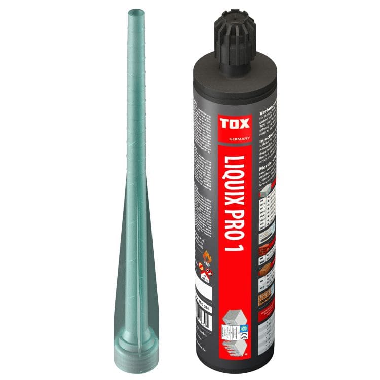 TOX Verbundmörtel Liquix Pro 1 styrolfrei 280ml inkl. 2 Statikmischer