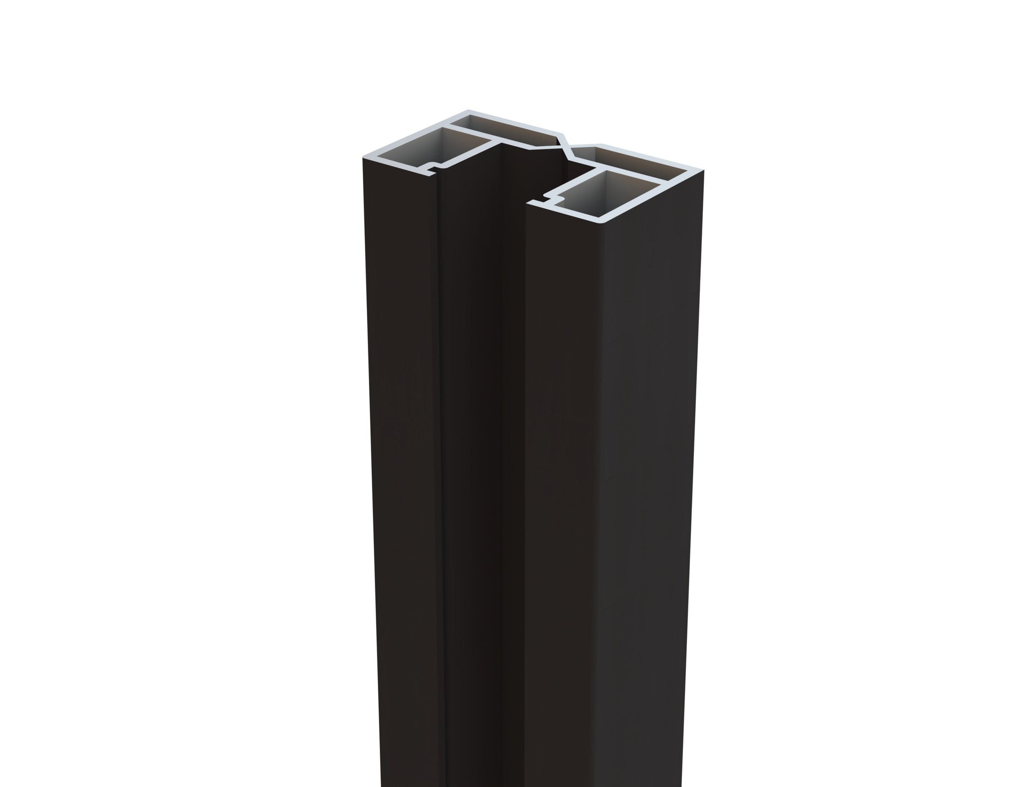 OSMO Wandanschlusspfosten 100 cm Anthrazit