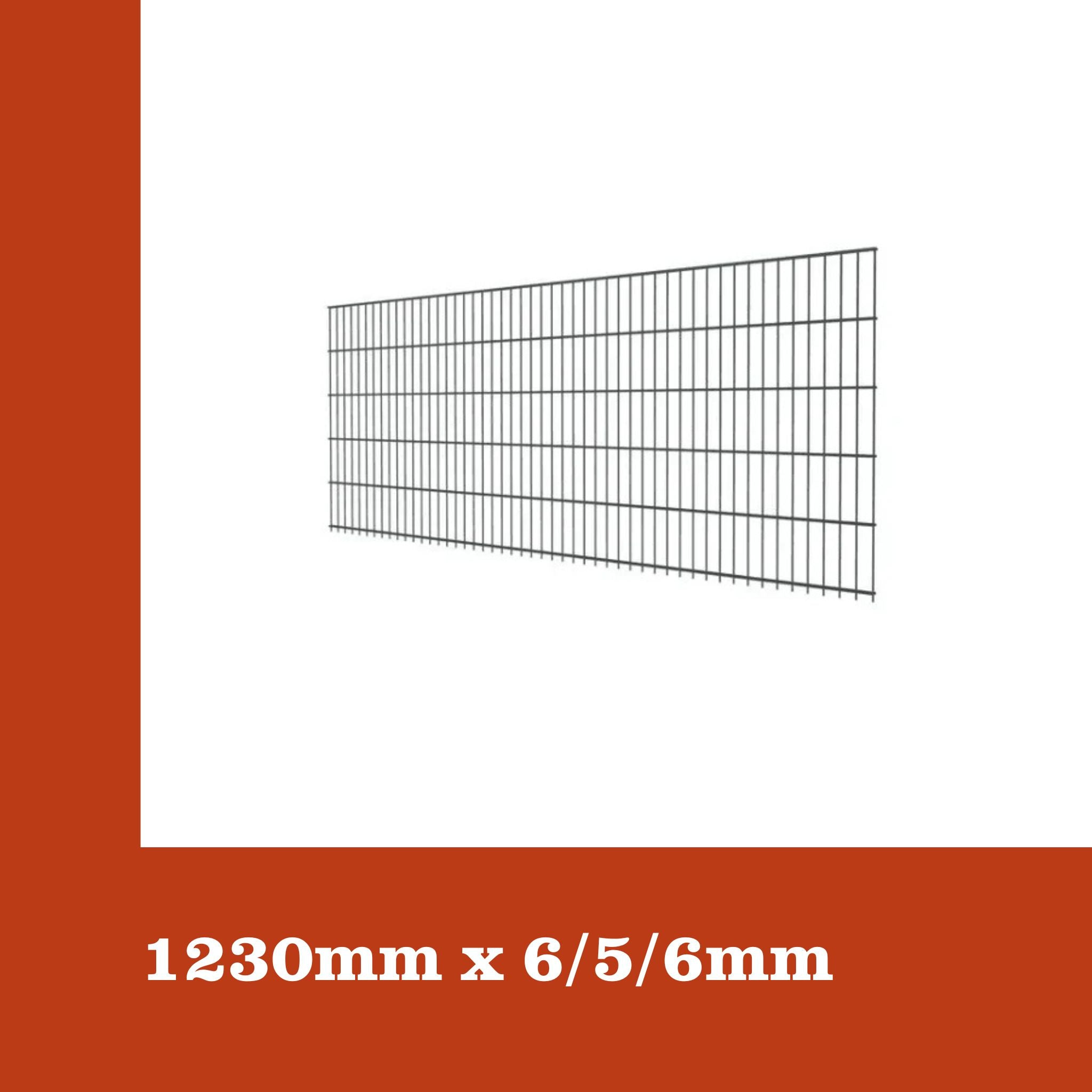 Doppelstabmatte - 6/5/6 - Anthrazit RAL 7016