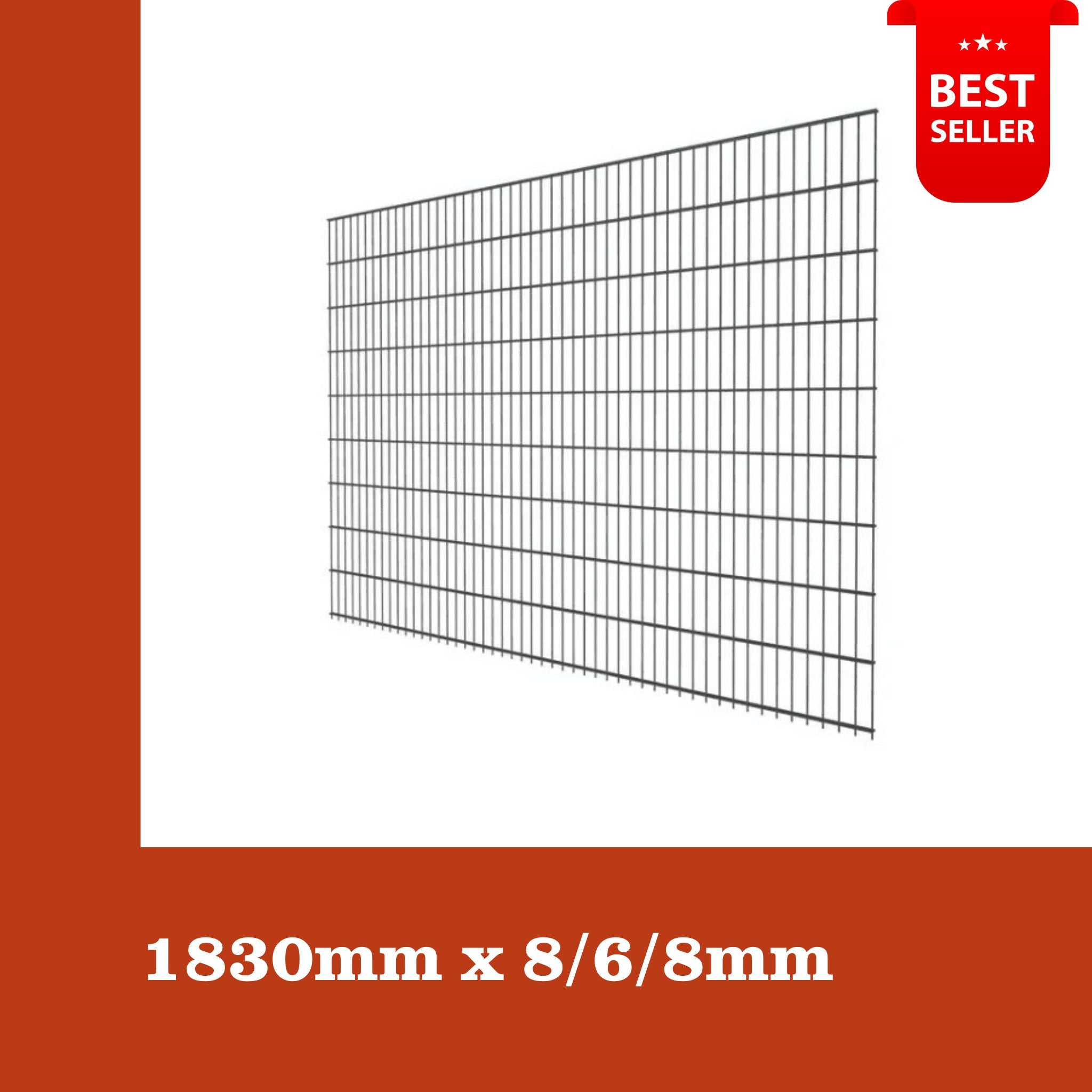 Doppelstabmatte Anthrazit RAL 7016