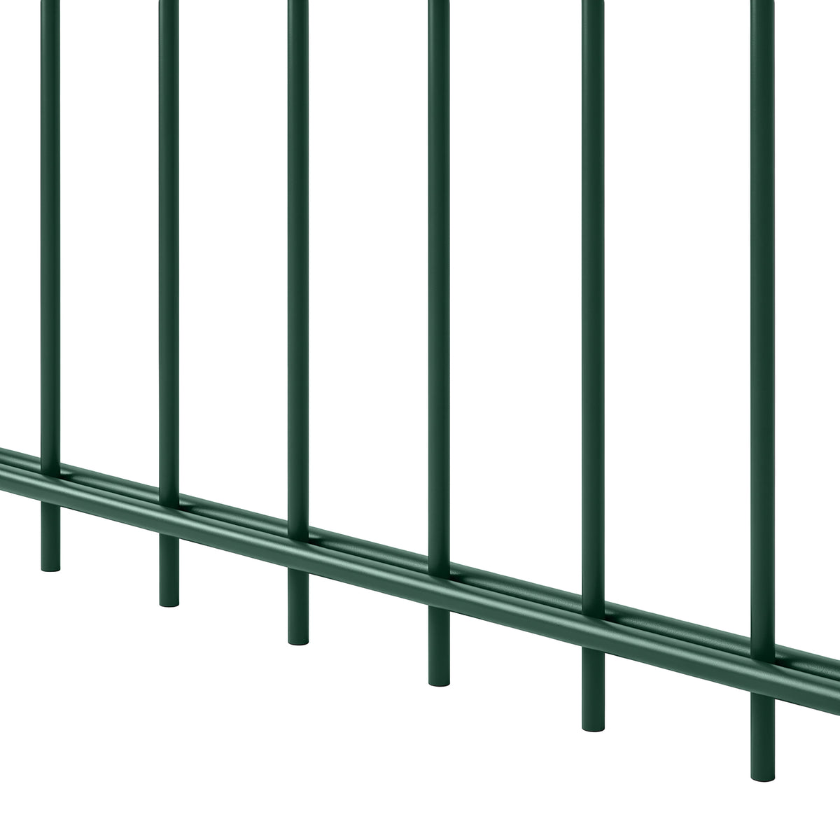 Doppelstabmatte - 8/6/8 - Moosgrün RAL 6005