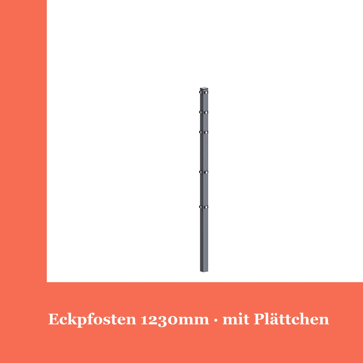 Eckpfosten 60x60mm