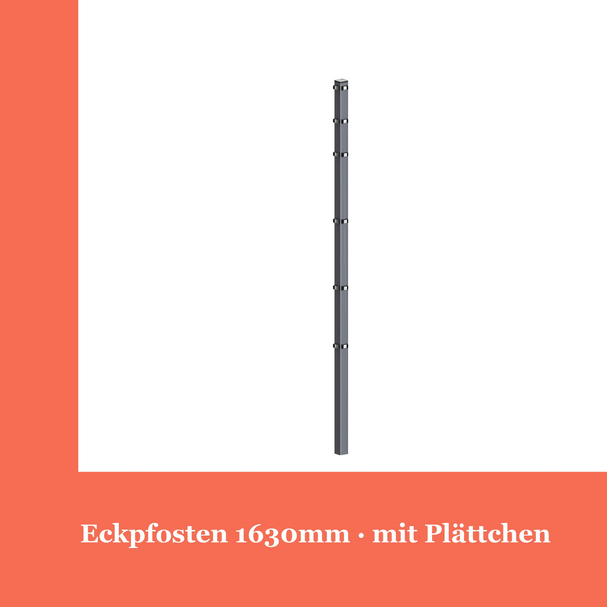 Eckpfosten 60x60mm