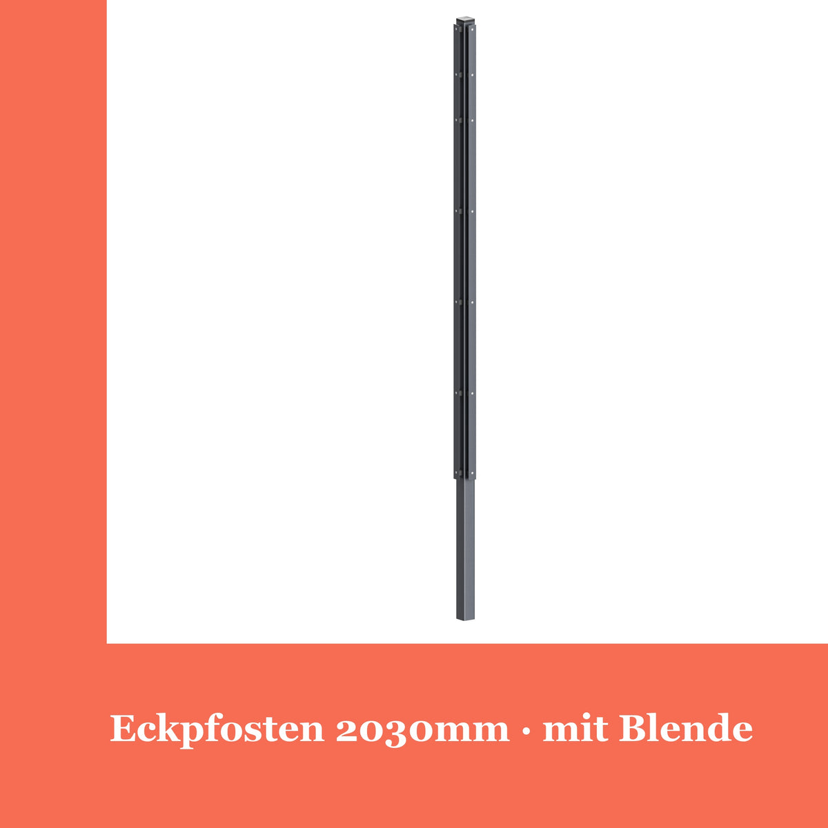 Eckpfosten 60x60mm