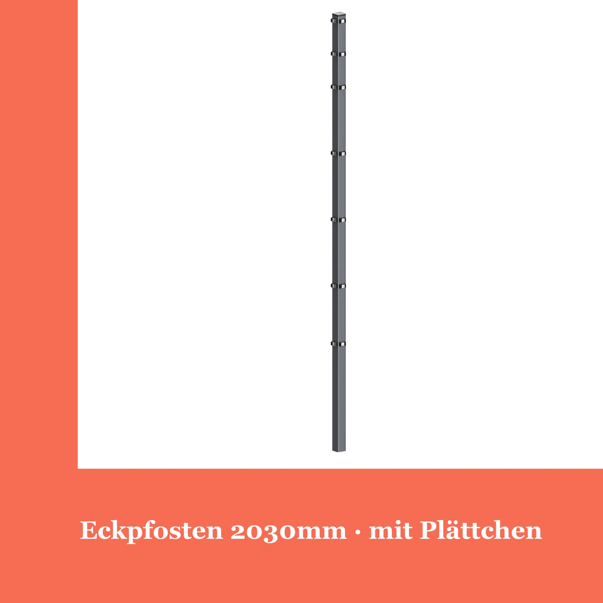 Eckpfosten 60x60mm