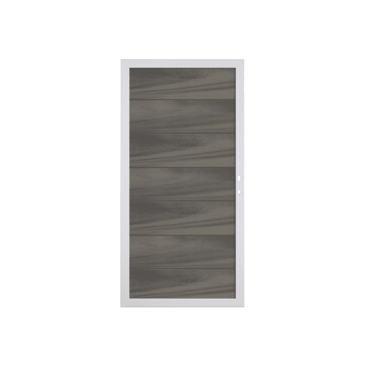 Osmo Multi-Fence Co-Extrusion Gartentor Inkl. Beschlag Silvergrey