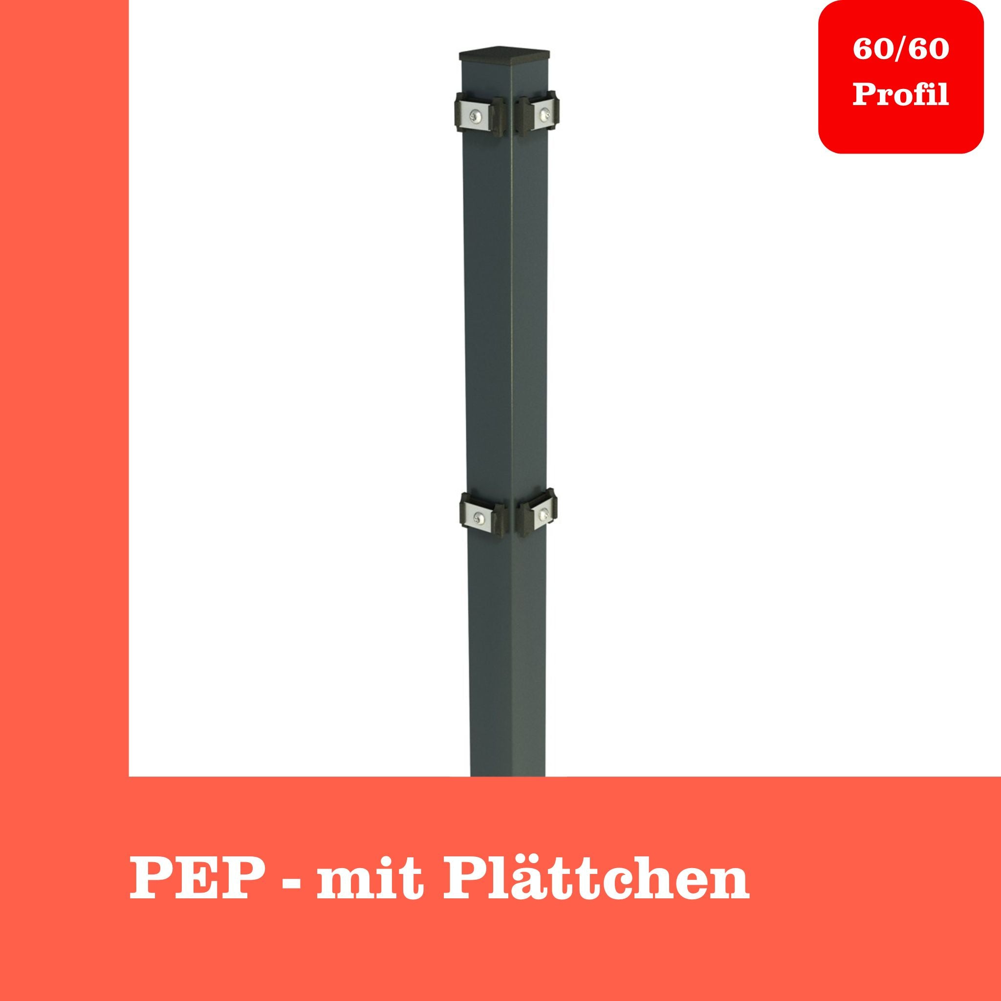 Eckpfosten 60x60mm