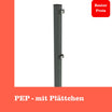 Zaunpfosten - Typ PEP - mit Plättchen