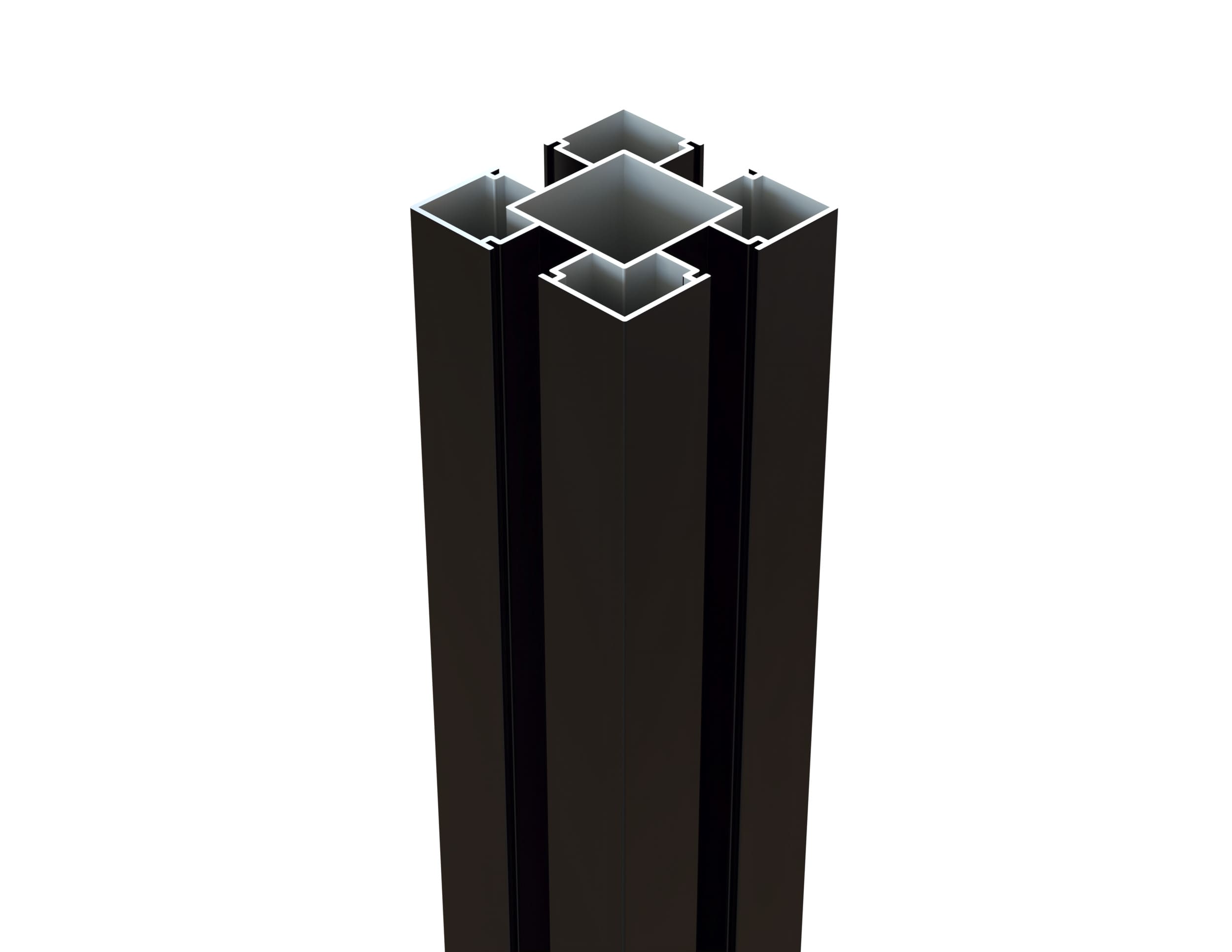 Osmo Aluminiumpfosten Typ B Anthrazit / 9 X 100 Cm