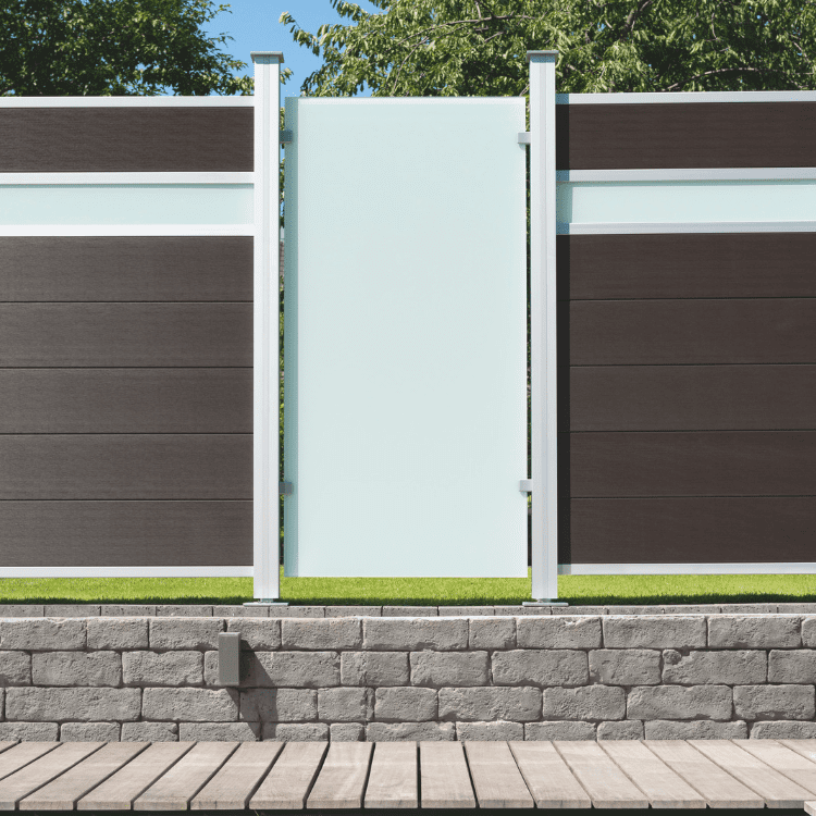 Osmo Multi-Fence Co-Extrusion Greystone Leisten Aluminium